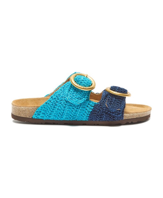 mules-bicolores-crochet-peau-de-mouton-semelle-en-caoutchouc-bleue