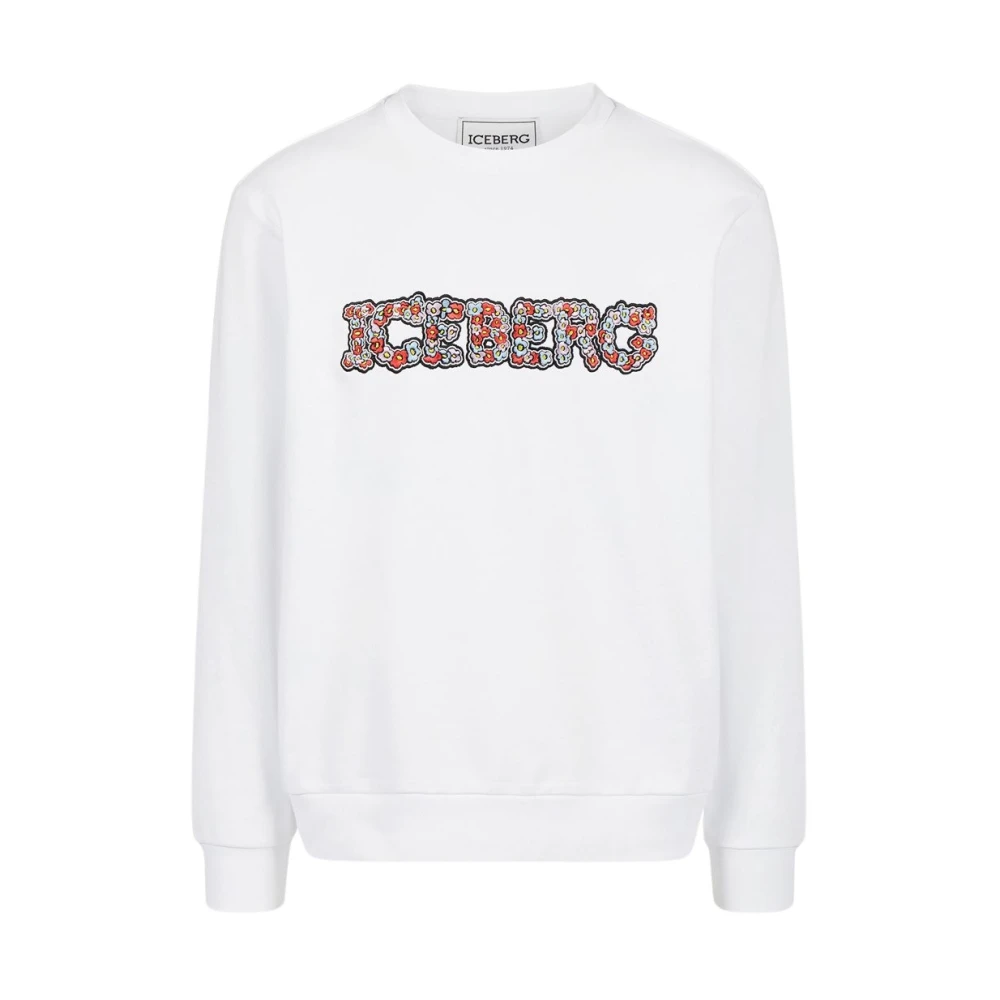 Iceberg Sweatshirts White Heren