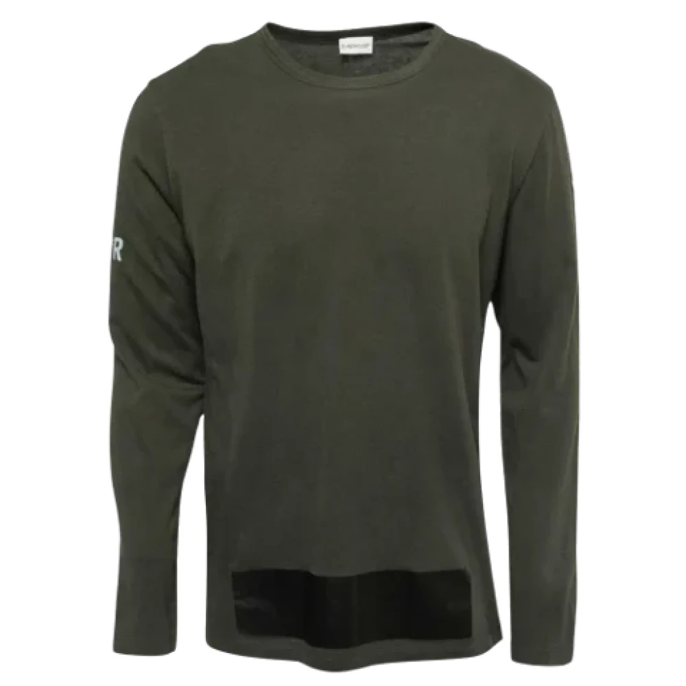 Moncler Pre-owned Cotton tops Green Dames