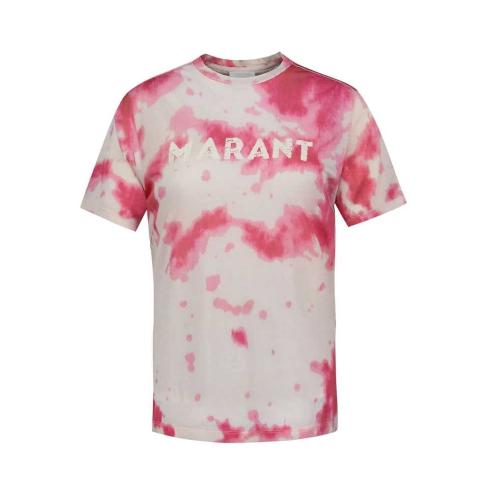 Isabel Marant Women's Pink Zewel Gb T-Shirt - T-Shirts - M - Tops