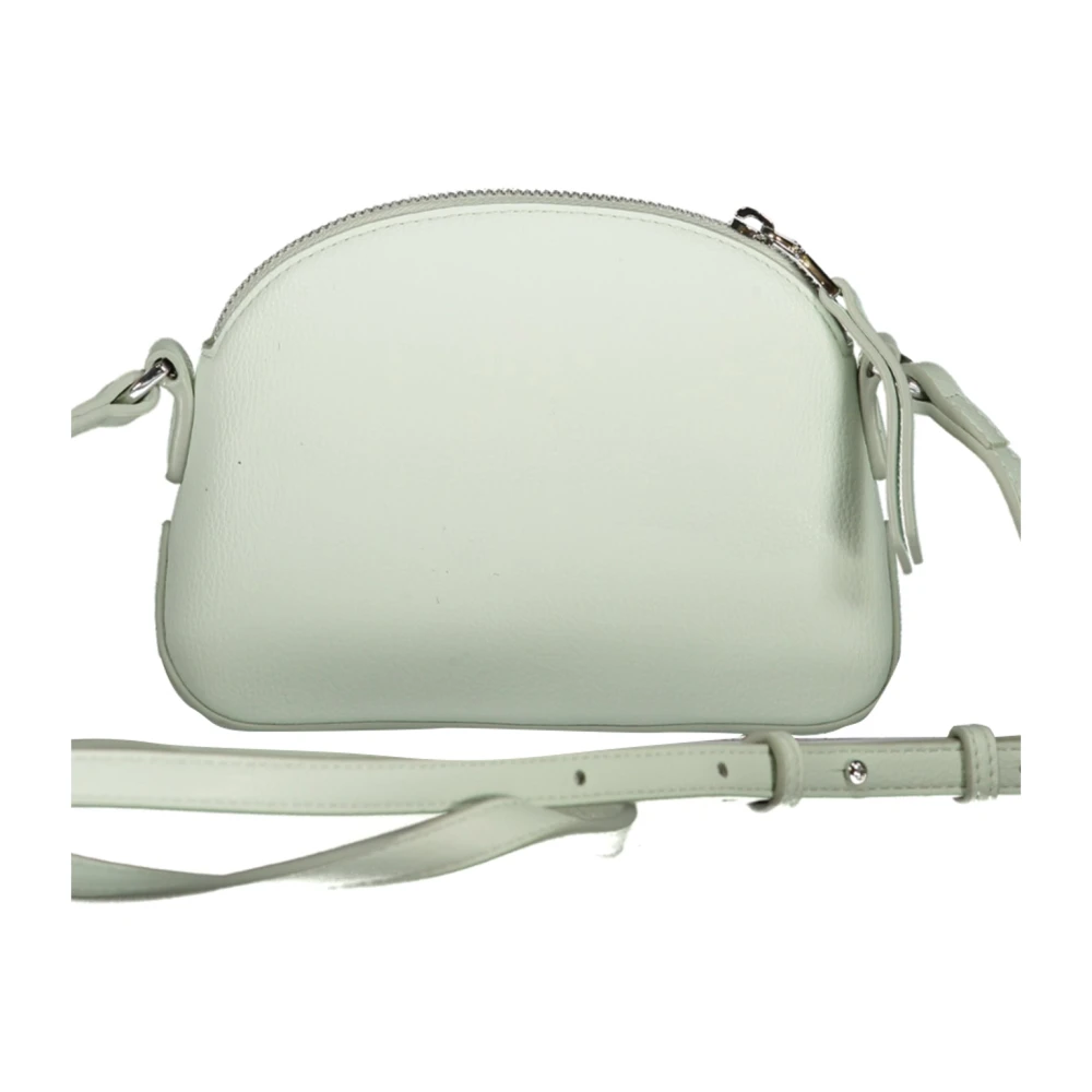 Calvin Klein Groene Schoudertas met Ritssluiting Green Dames