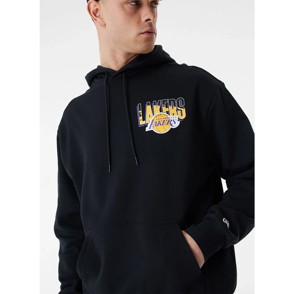 new era Lakers Graphics Sweatshirt Black Heren