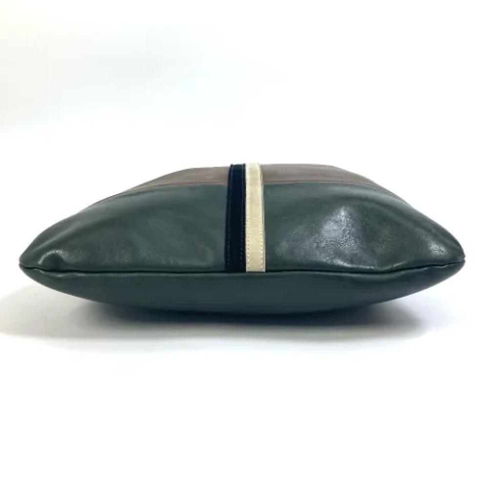 Celine Vintage Pre-owned Leather shoulder-bags Brown Dames