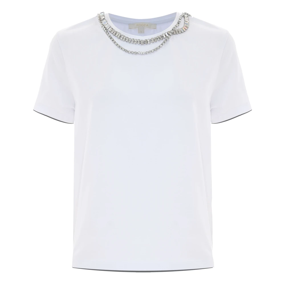 Kocca Stijlvolle T-shirts voor elke gelegenheid White Dames