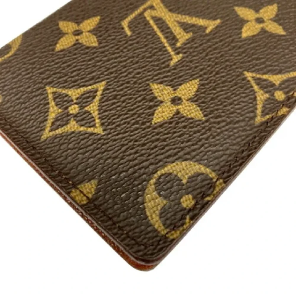Louis Vuitton Vintage Pre-owned Canvas wallets Brown Dames