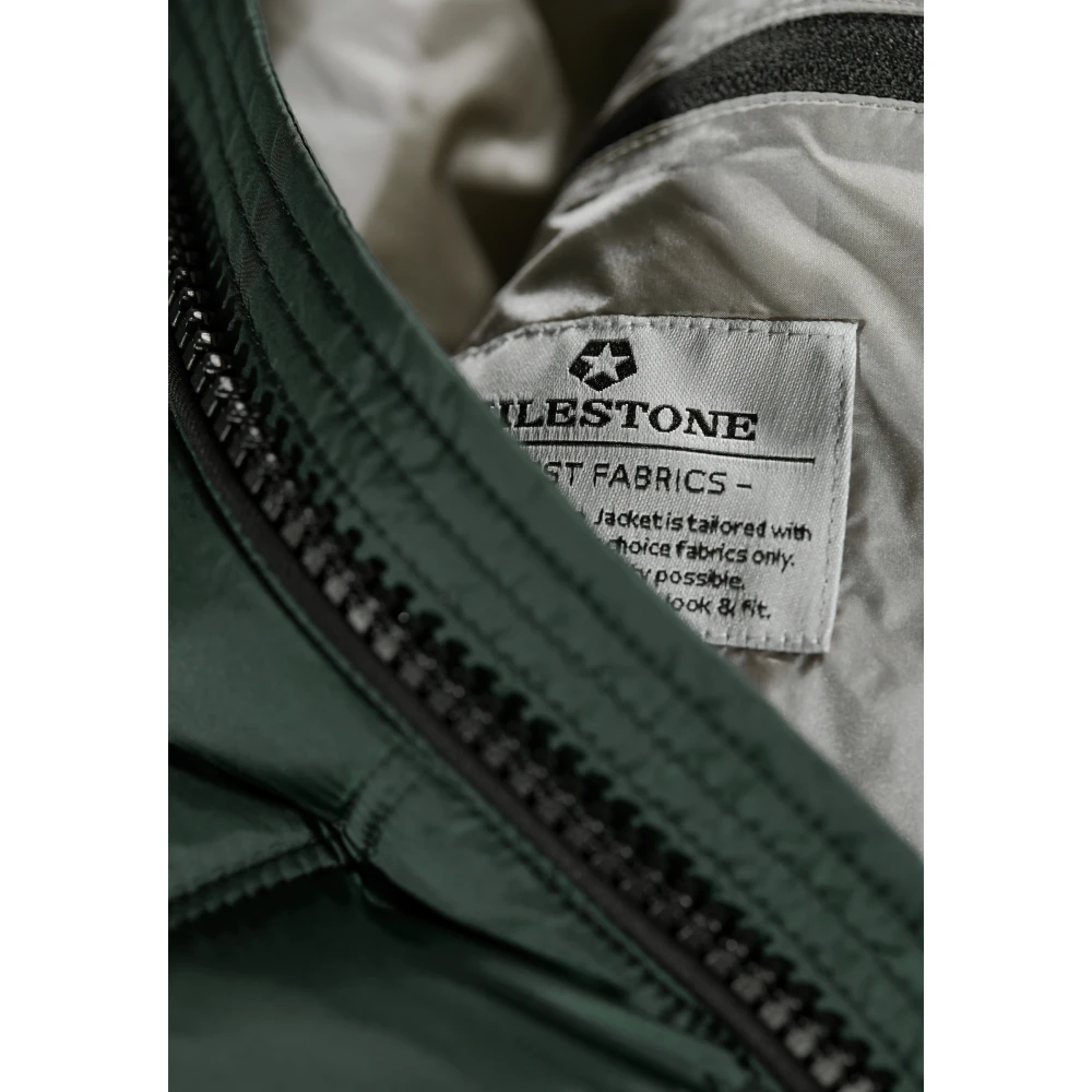 Milestone Stijlvolle Blouson Jas Green Heren