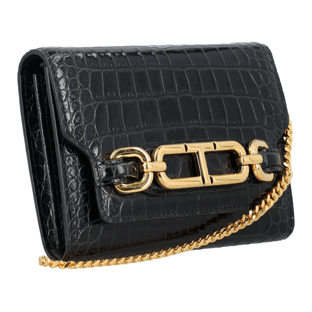 Tom Ford Zwarte Whitney Mini Schoudertas Black Dames