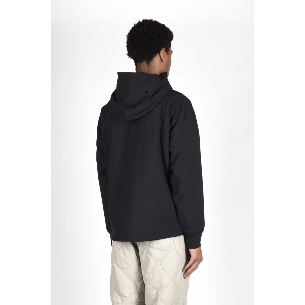 C.P. Company Stijlvolle Jas 94% PL 6% EA Black Heren