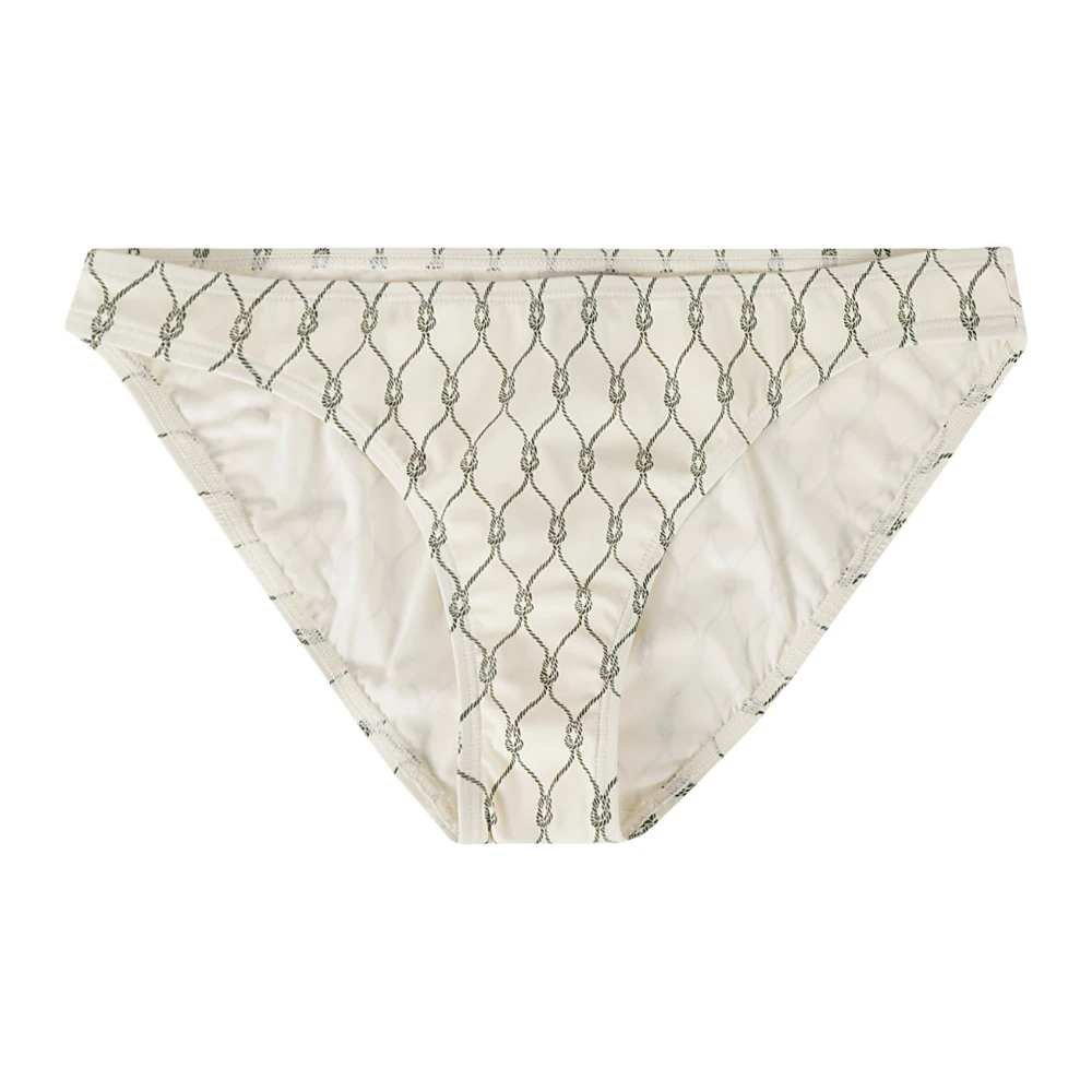 TORY BURCH Zee Gedrukte Bikini Broek Green Dames