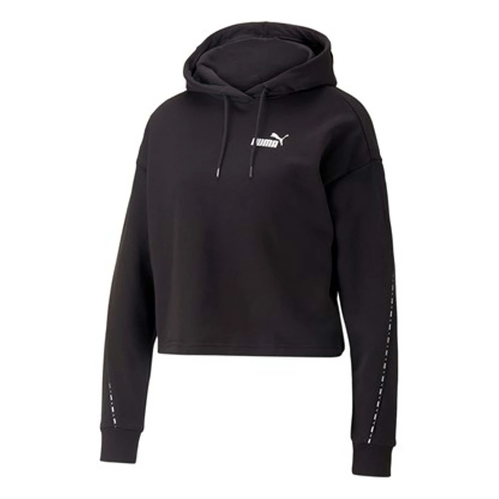 Puma Power Tape Hoodie tr Hoodie Black Dames