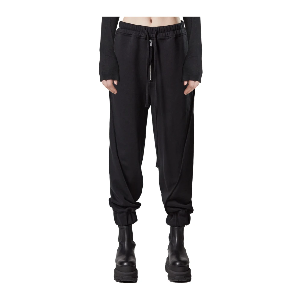 Thom Krom Zachte katoenen broek Black Dames