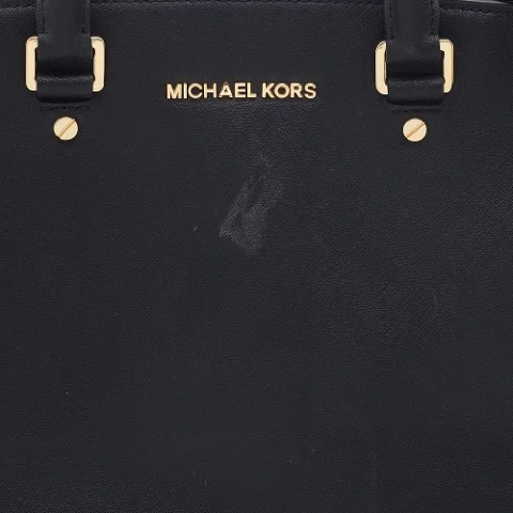 Michael Kors Pre-owned Leather handbags Black Dames