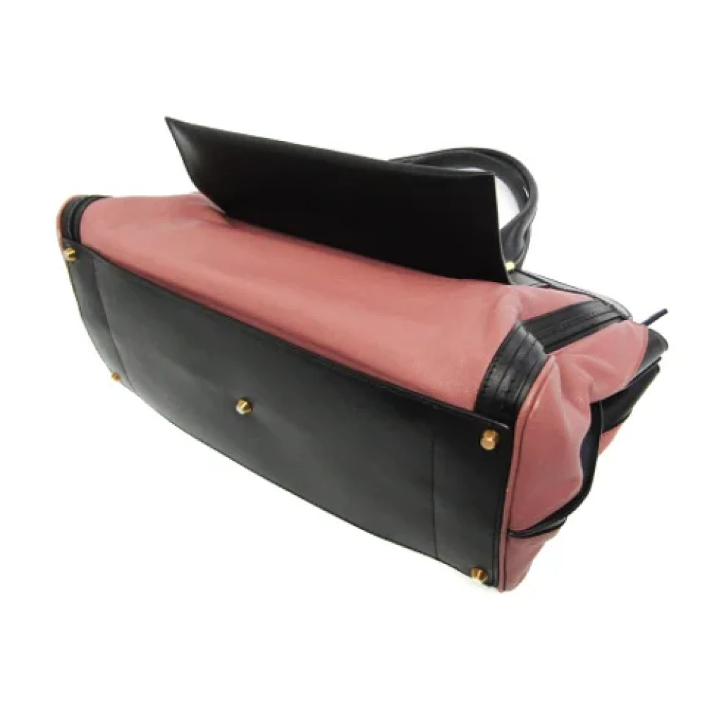 Chloé Pre-owned Leather handbags Pink Dames