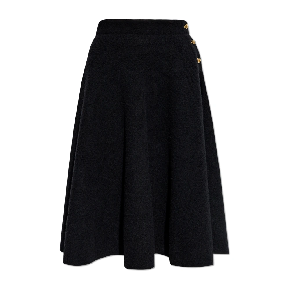 Bottega Veneta Wollen rok Black Dames
