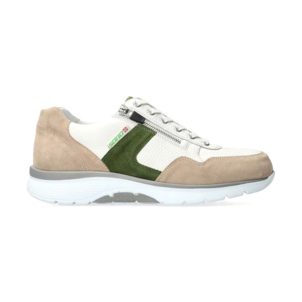 Mephisto Comfortabele rollende wandelsneaker – Heren Schoenen Beige