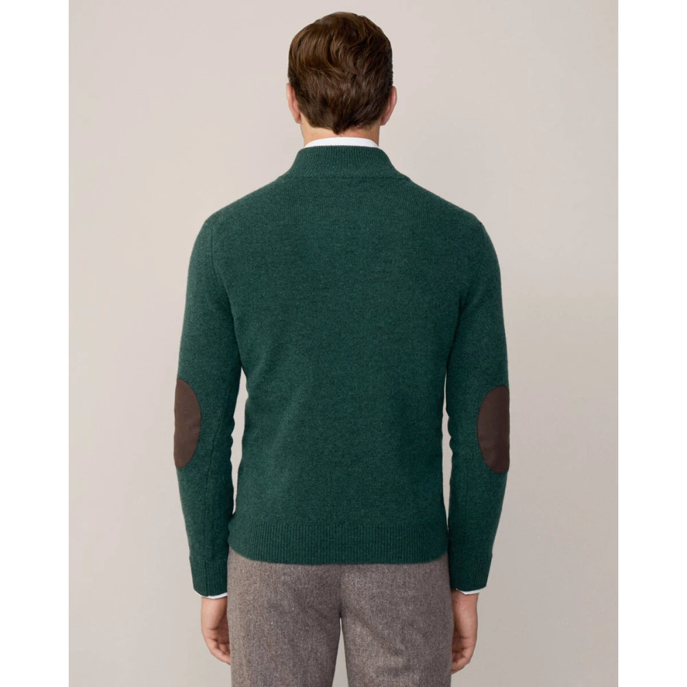 Hackett Stijlvolle Pullover Sweater Green Heren