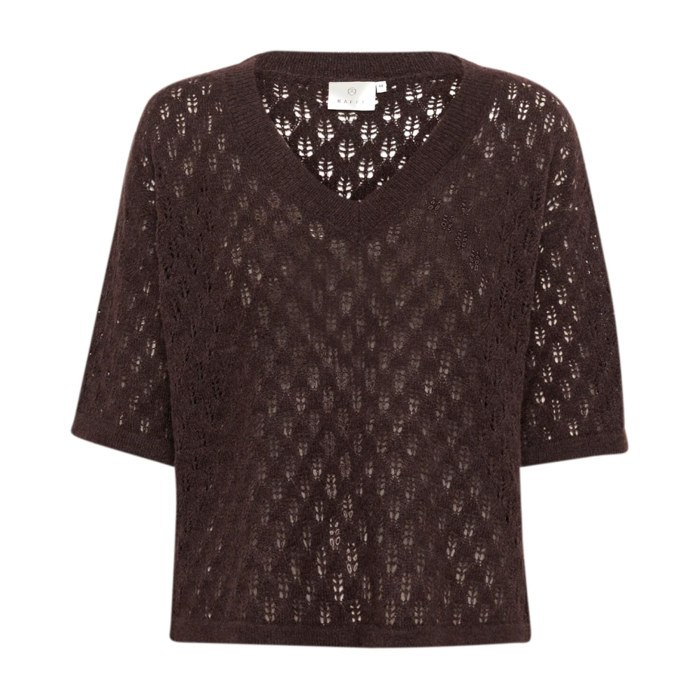 Knitwear > V-neck Knitwear - - Kaffe - Modalova
