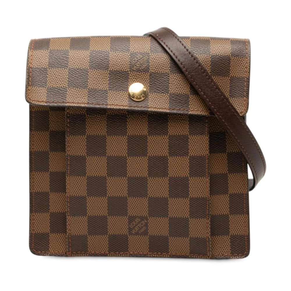 Louis Vuitton Vintage Women's Brown Pre-Owned Crossbody Bag