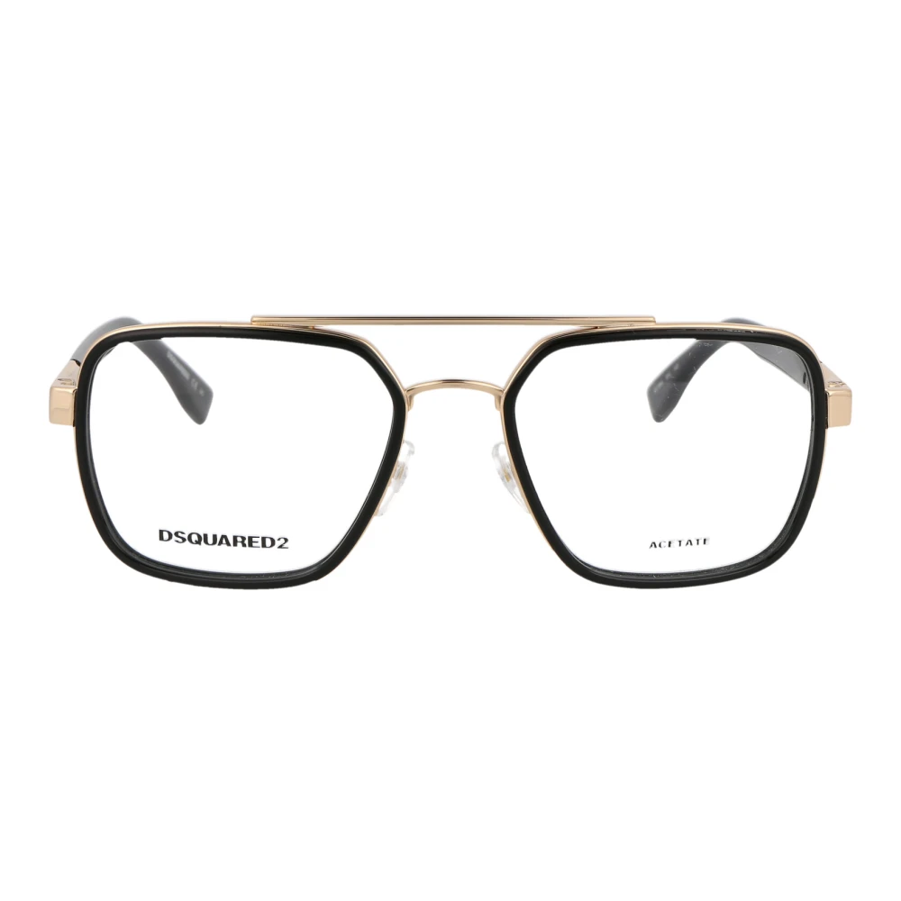 Dsquared2 Svart Stiliga Optiska Glasögon D2 Modell