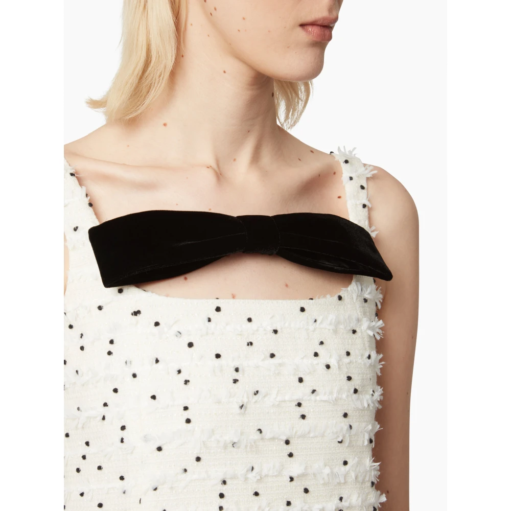 Nina Ricci Mini-Jurk MET Vierkant White Dames