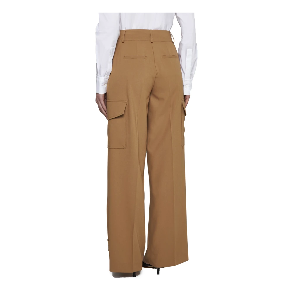 Blanca Vita Leren Bruine Broek Brown Dames