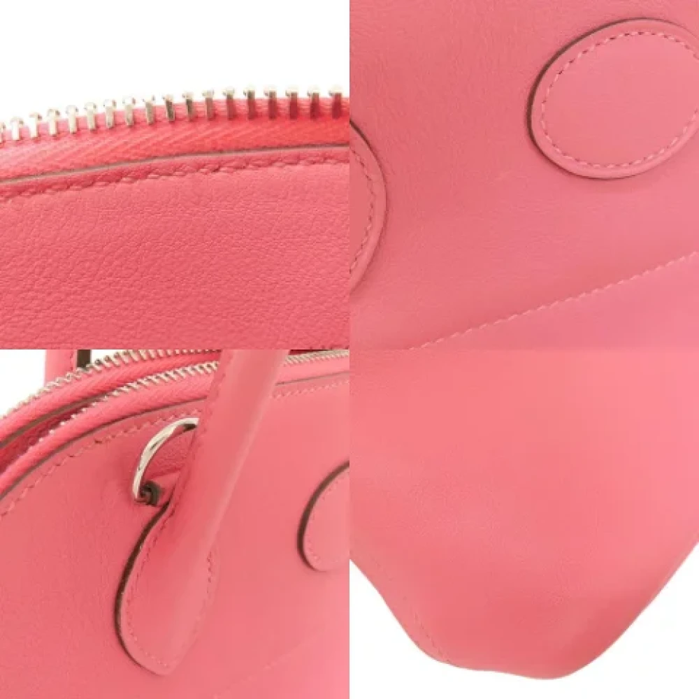 Hermès Vintage Pre-owned Fabric handbags Pink Dames