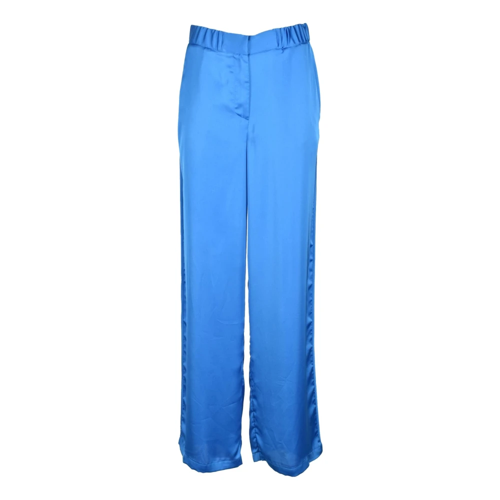 Simona Corsellini Polyester Broek Blue Dames