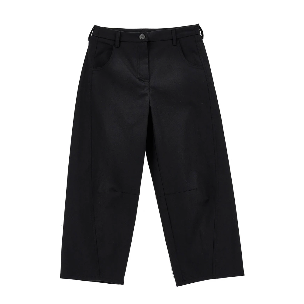 Monnalisa Girls Black Trousers, 14 Y, Pantalone