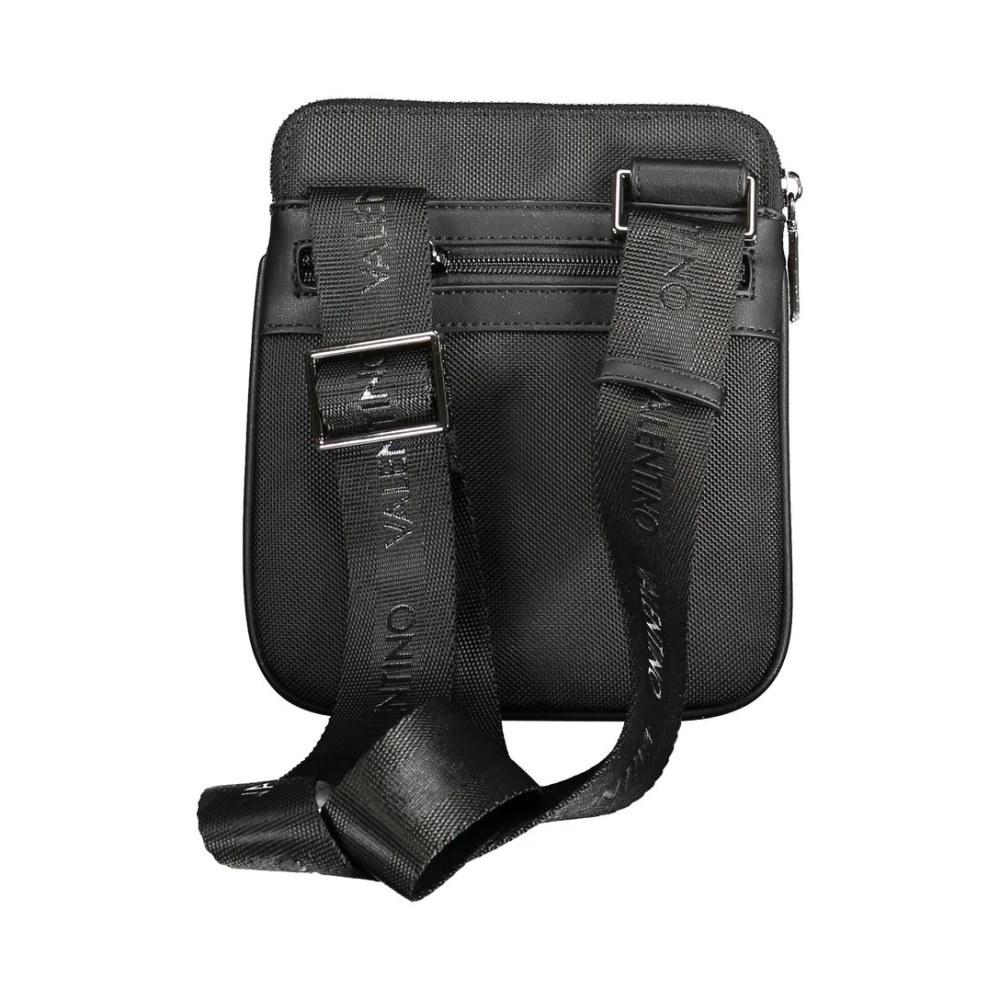 Valentino by Mario Valentino Zwarte schoudertas met verstelbare band Black Heren