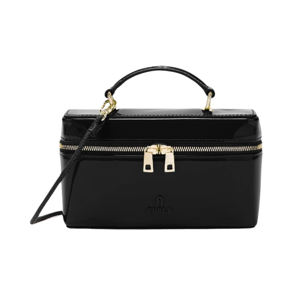 Furla Camelia Mini Tas Black Dames