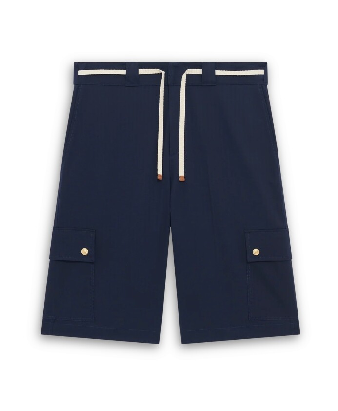 blue-chevron-drawstring-cotton-shorts