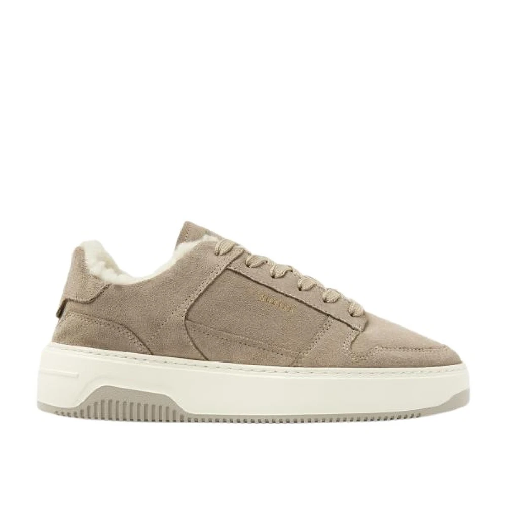 Nubikk Stijlvolle Teddy Sneaker Heren Schoenen Beige