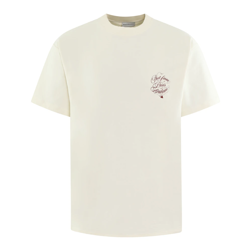 Drole de Monsieur Vignes T-shirt voor heren White Heren