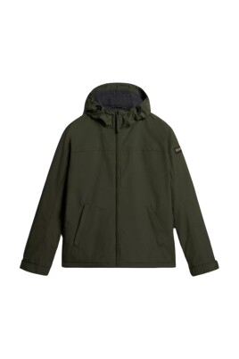 veste-courte-hiver-shelter-verte