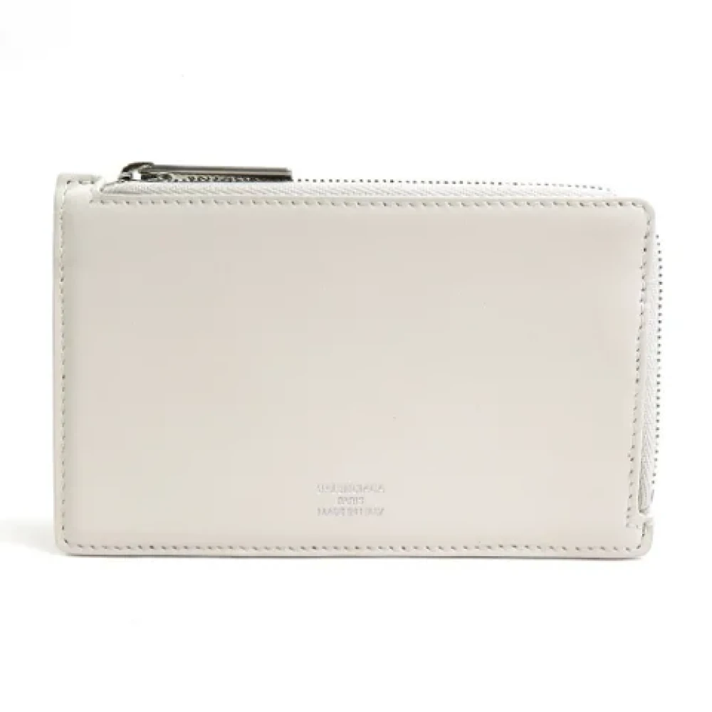 Balenciaga Vintage Pre-owned Leather wallets White Dames