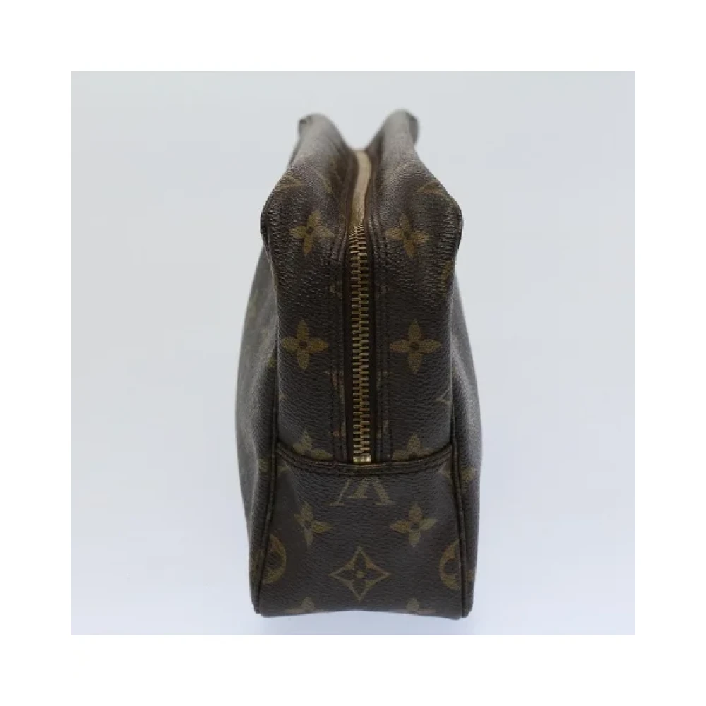 Louis Vuitton Vintage Pre-owned Cotton louis-vuitton-bags Brown Dames