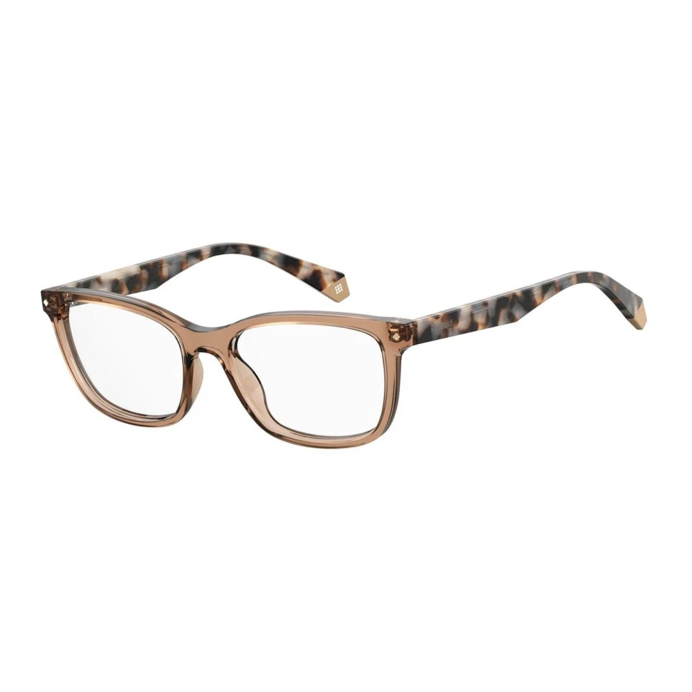 Polaroid Beige Gepolariseerde Acetaatbrillen voor vrouwen Beige Dames
