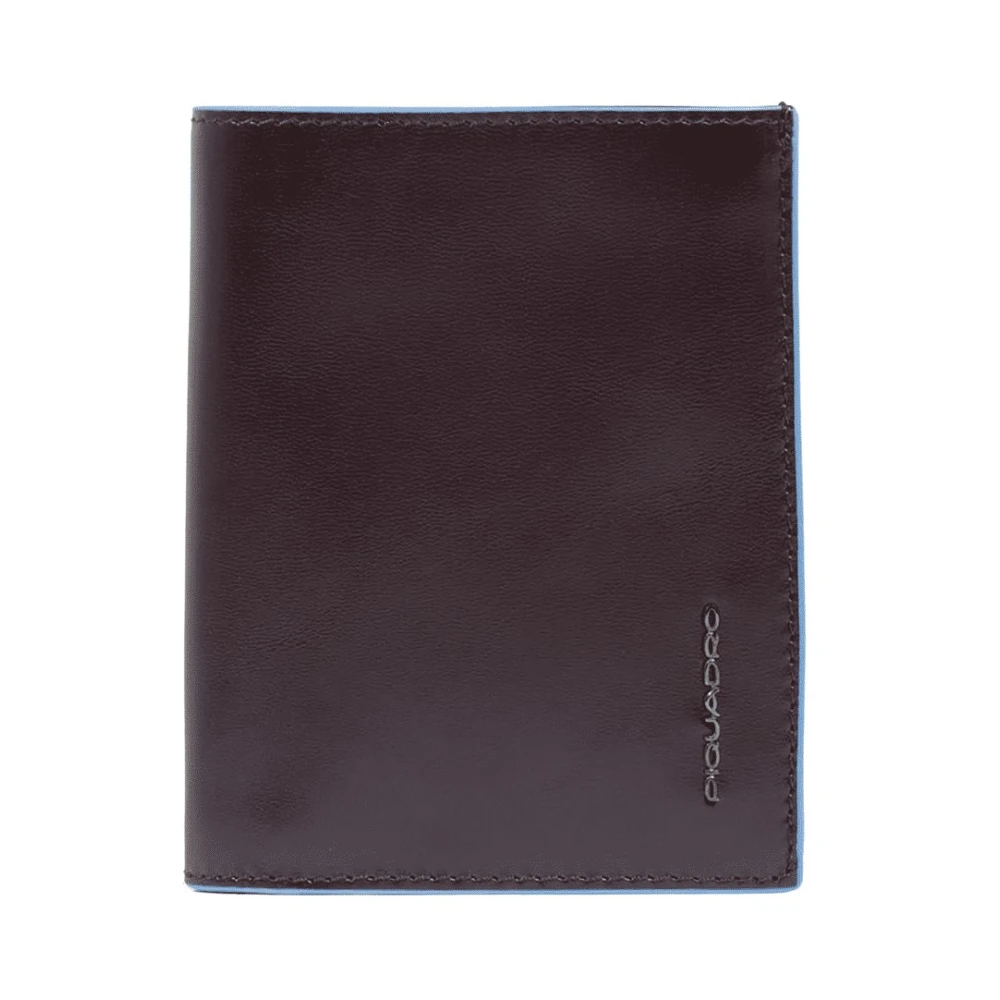 Piquadro Men's Brown Wallets & Cardholders, One Size, Vertical Trifold Wallet