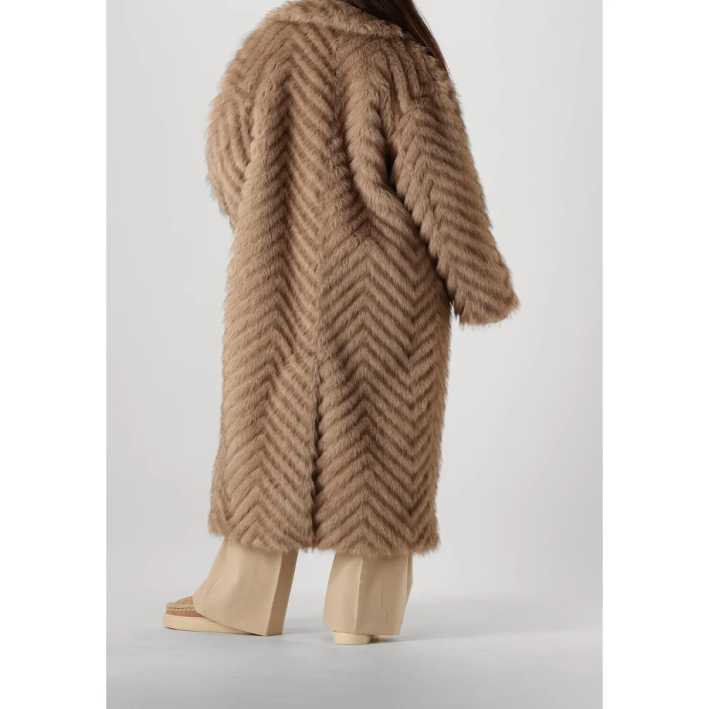 Stand Studio Beige Wynther Coat Elegant en veelzijdig Beige Dames