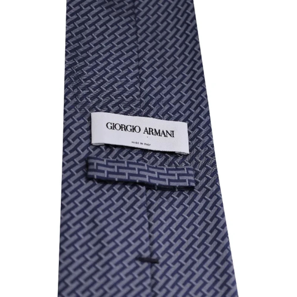 Armani Pre-owned Cotton home-office Blue Heren