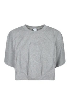 Grå T-shirt för kvinnor