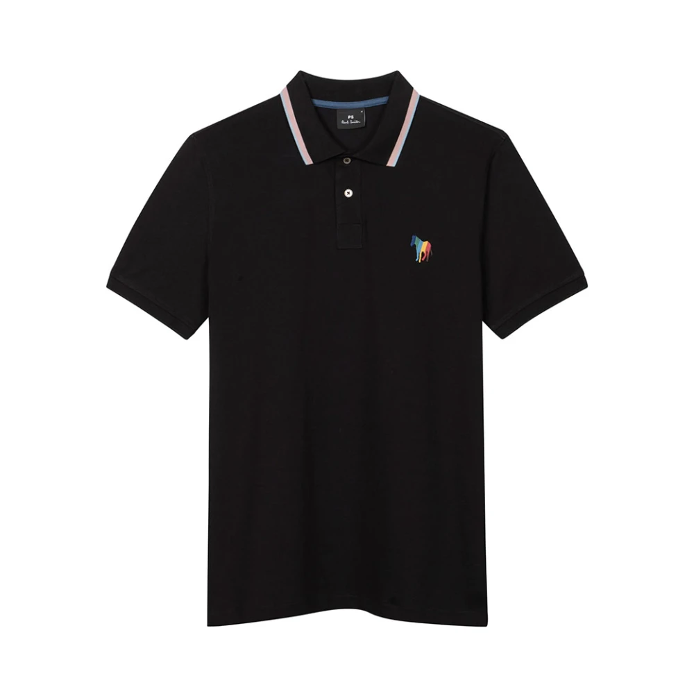 Paul Smith Zwarte T-shirts en Polos Collectie Black Heren