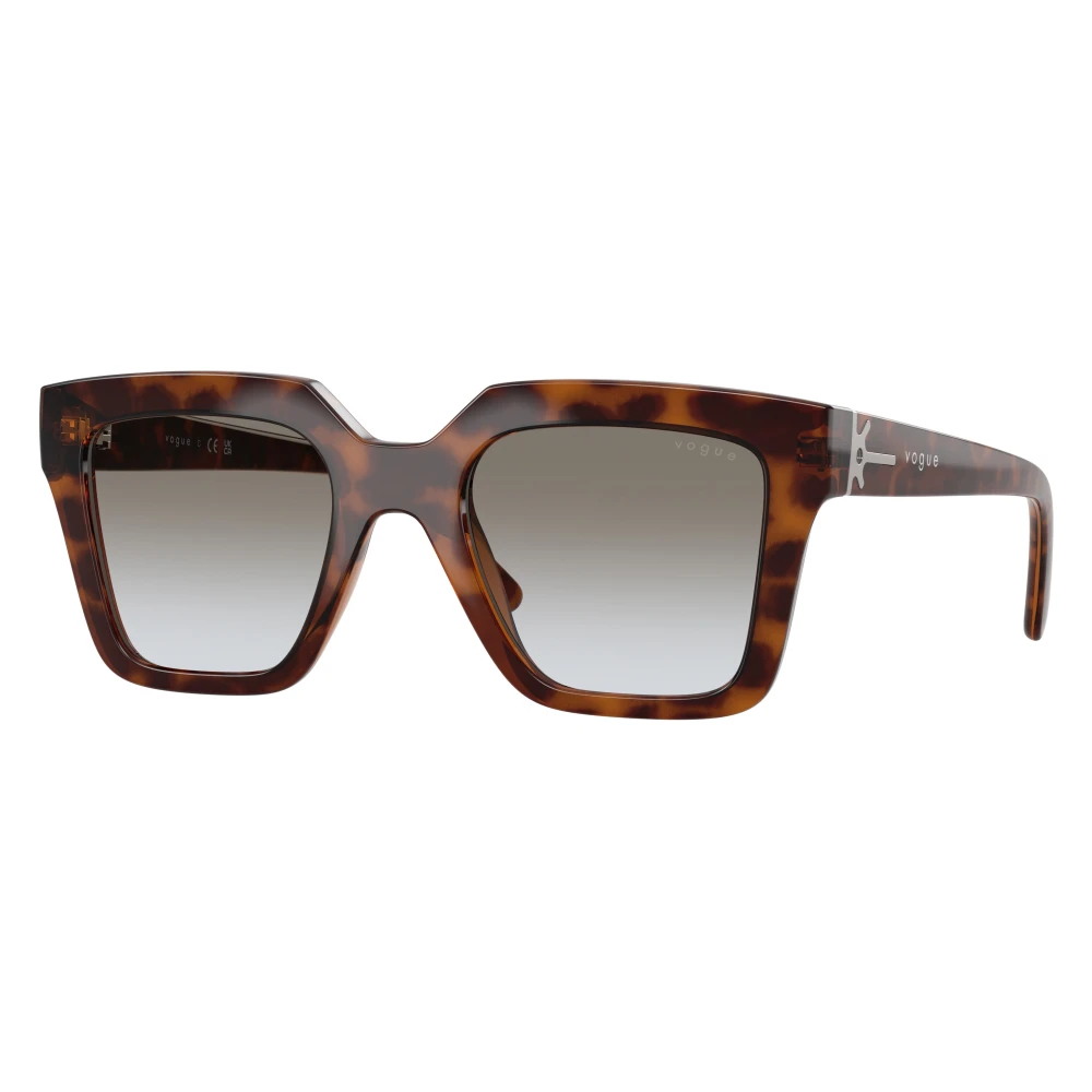 Vogue Eyewear Grey Woman Vo5690s 23868G Sunglasses Nylon Brown Squared Normal Nuanced - Image 3