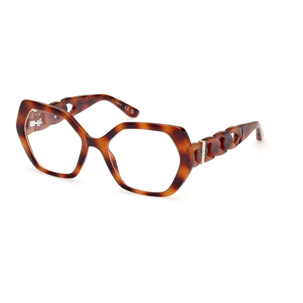 Guess Brown Glasses, Female, 53 Mm, Eyewear Frames
