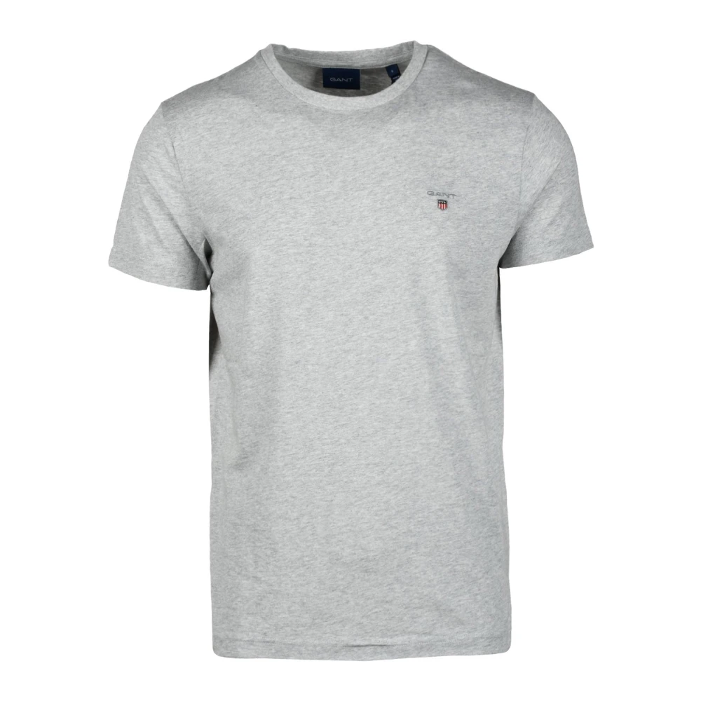 Gant - Tops > T-Shirts - Gray - Gant - Modalova