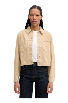 Klassisk Cropped Denimjacka