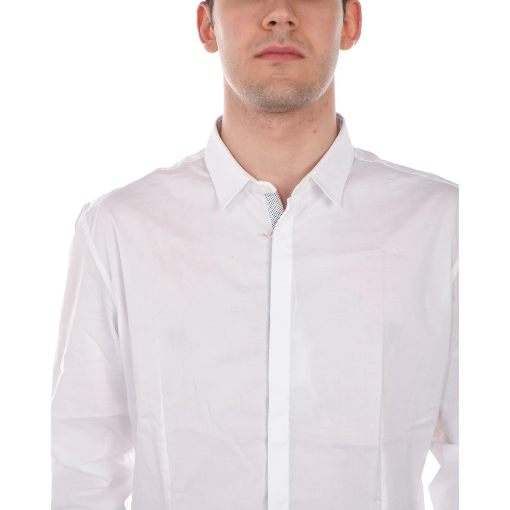 Daniele Alessandrini Koninklijke BIC Overhemd White Heren