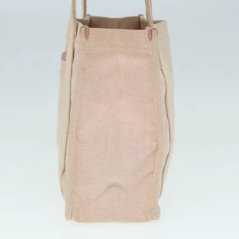 Prada Vintage Pre-owned Canvas prada-bags Pink Dames