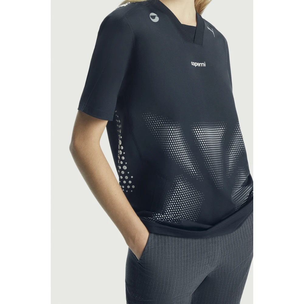 Coperni Zwarte Trui met Reflecterende Details Black Dames