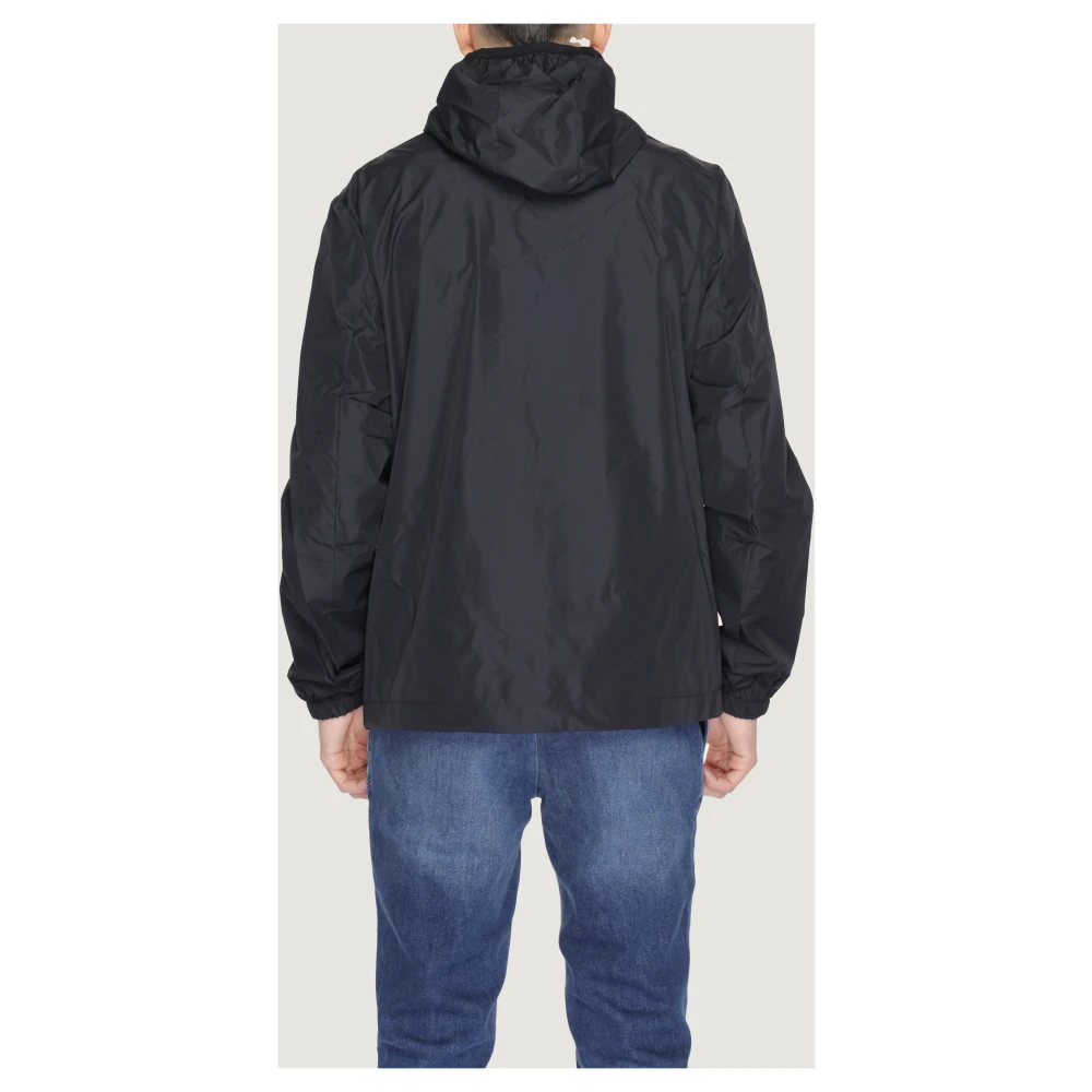 Suns Zwarte Hoodie met rits Black Heren